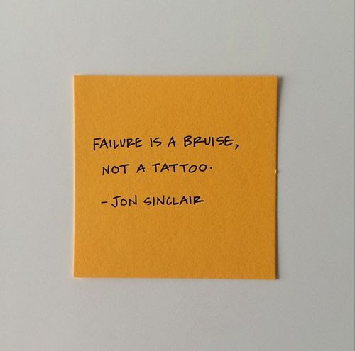 Failure is a Bruise